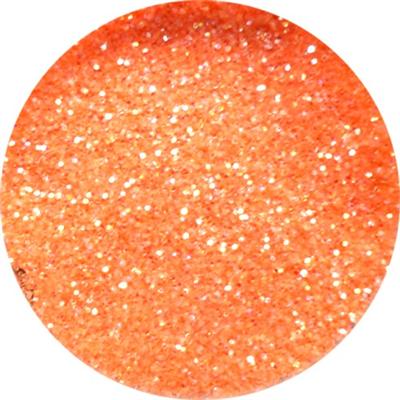 Glitter Nail Art Orange