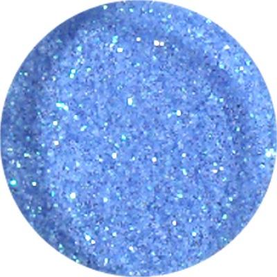 Glitter Nail Art Pale-Blue 2