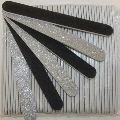 Glitter Nail File Silver 240