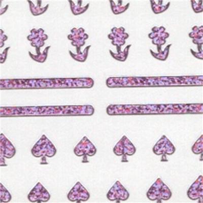 Holographic Nails Stickers 12