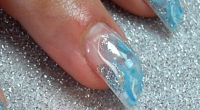 Light Blue Nails