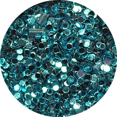 Little Rounds Glitter Light Blue