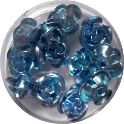 Nail 3D Flowers Pale-Blue