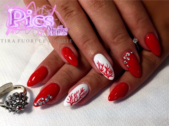 Nail Art Corallo