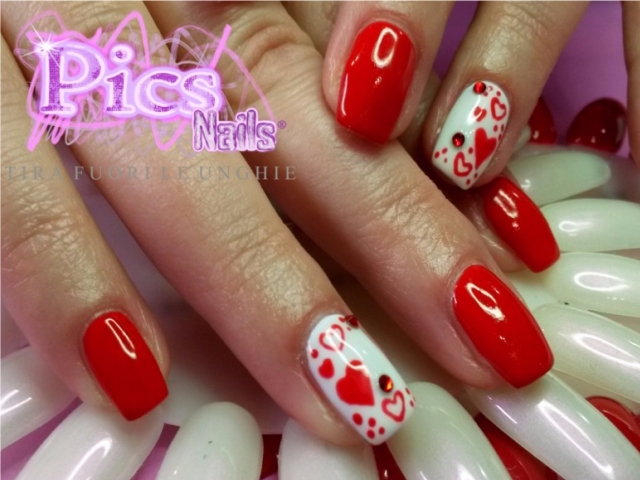 Nail Art di San Valentino