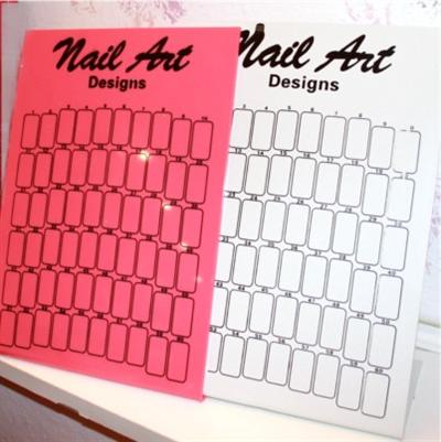 Nail Art Display Pink