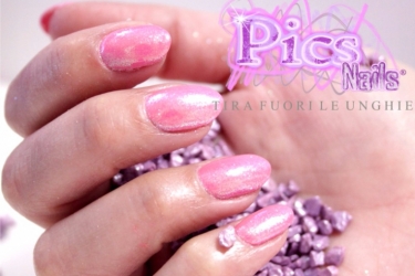 nail art effetto sirena