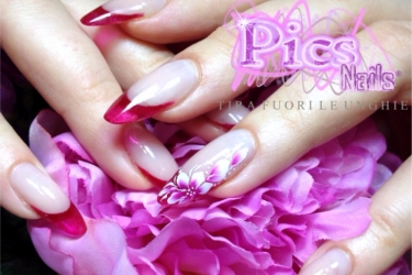 nail art floreali pics nails