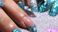 Nail Art Glitter Nails