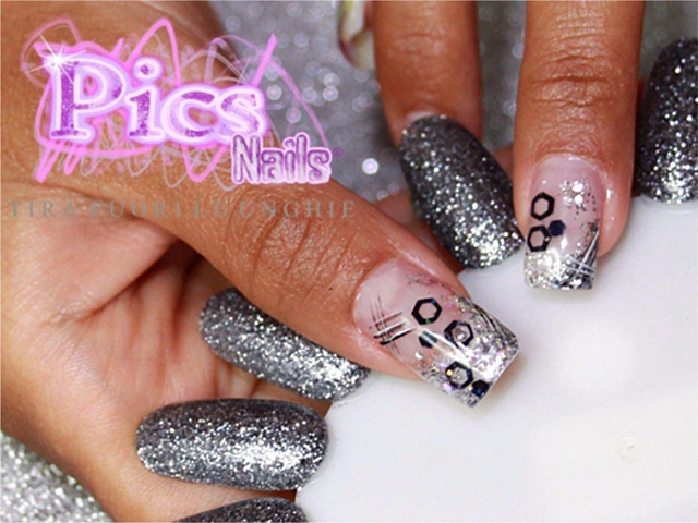 Nail Art Grigio