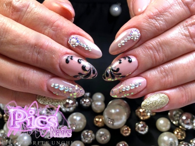 nail art jewel decoration