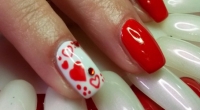 nail art per san valentino