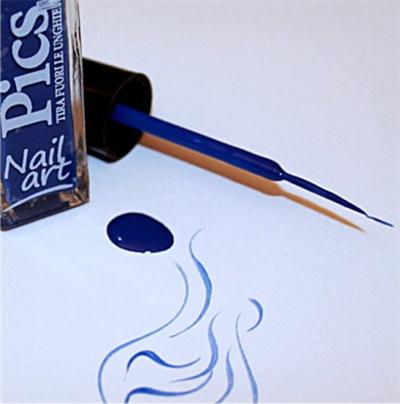 Nail Art Polish Blue 12