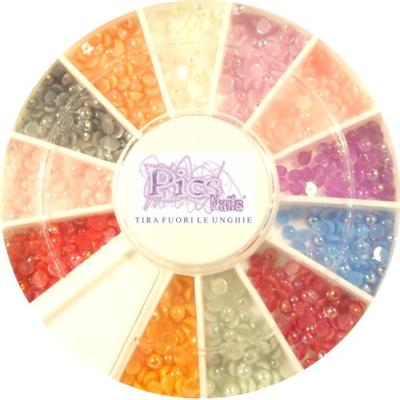 Nail Art Strass Beads Round 1 mm