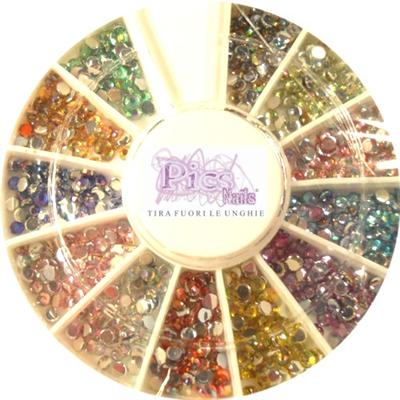 Nail Art Strass Round 2 mm AB