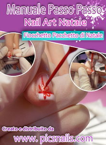 Nail Art Tutorial Christmas Gift Bow Cover