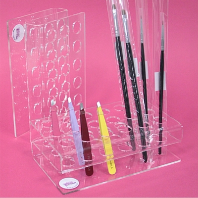 Nail Brushes, Tools and Eyebrows Tweezers Holder