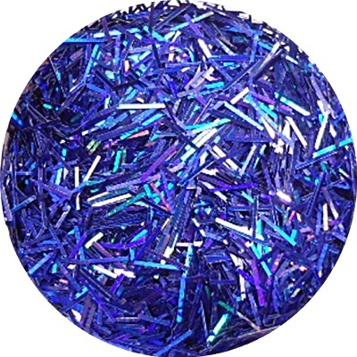 Nail Flitter Blue Holographic