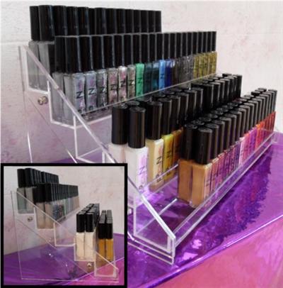 Nail Polish Holder 50 Spaces Transparent