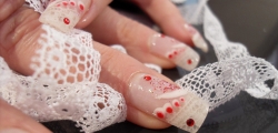 Nails Decoration with Underglass Technique