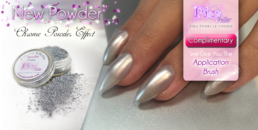 New Chrome Powder Effect Pics Nails