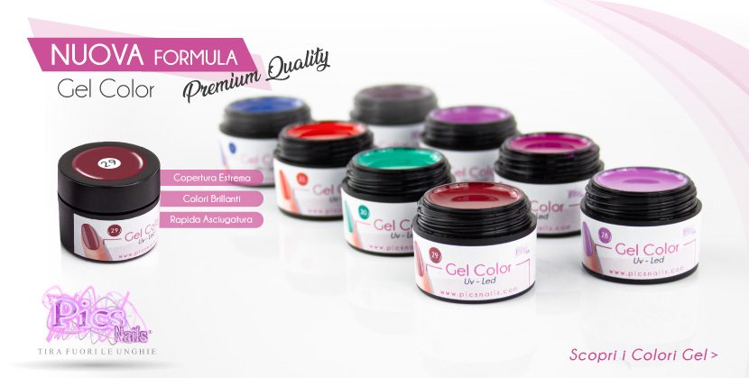 NUOVA FORMULA Gel Color Linea Premium. Scopri i Colori