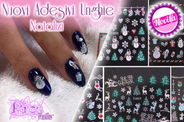 Nuovi Adesivi Unghie Natalizi Pics Nails