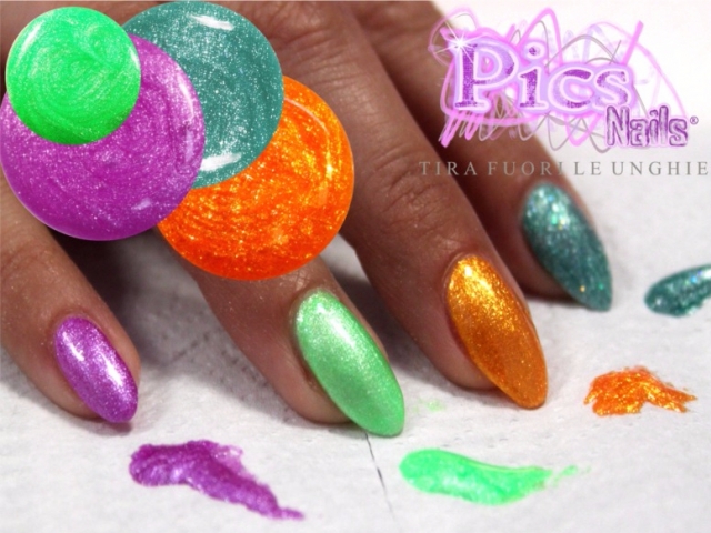 Nuovi Colori Gel Glitter Estate