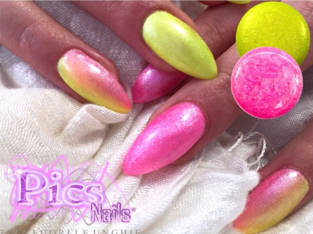 Nuovi Gel Glitter Neon Estate