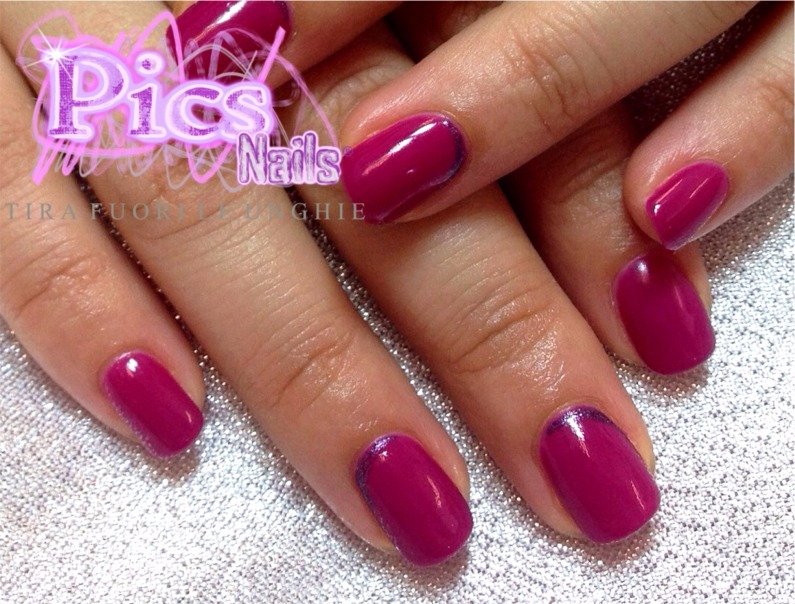 1. Fuschia Nail Gel Design Ideas - wide 1