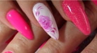 Pink Gel Nails