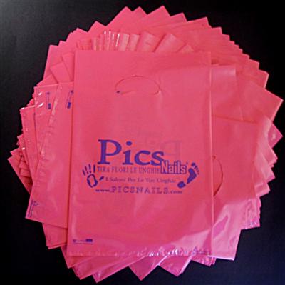 Plastic Pics Nails Mini Bag 23x30 cm