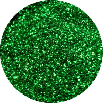 Polvere Media Glitter Verde