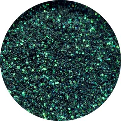 Polvere Neon Glitter Verde Scuro