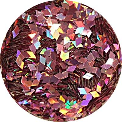 Rhombus Glitter Lilac Holographic
