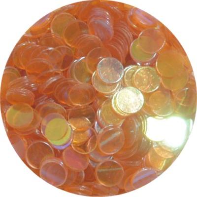 Rounds Glitter Orange