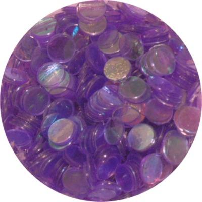 Rounds Glitter Purple