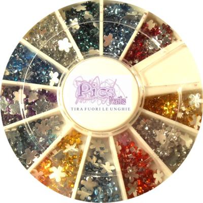 Ruota Strass Fiori Ruota Strass Fiori