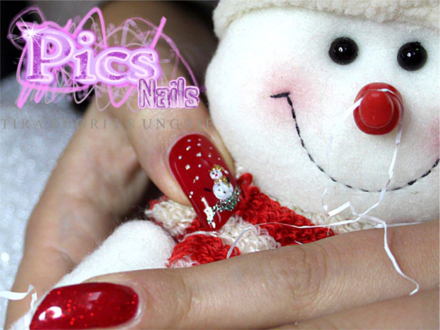 Santa Claus Nails