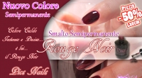 semipermanente rouge noir pics nails