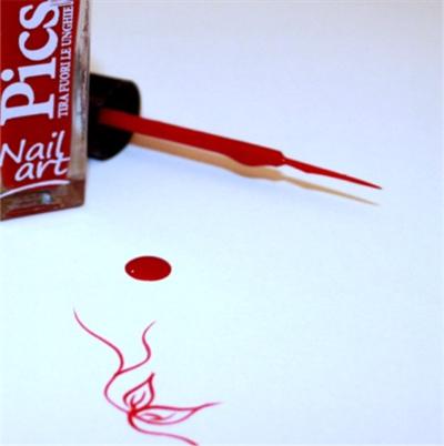 smalto nail art rosso 17 smalto nail art rosso 17