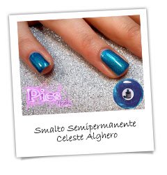 Smalto Semipermanente Celeste Alghero Pics Nails