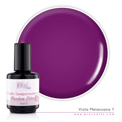 Smalto Semipermanente Viola Melanzana 9 10 ml