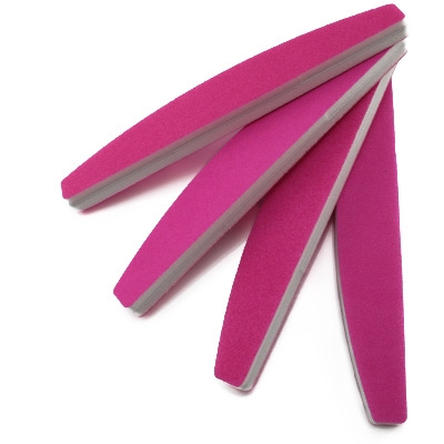 Smoothing Nail File Neon Fuchsia