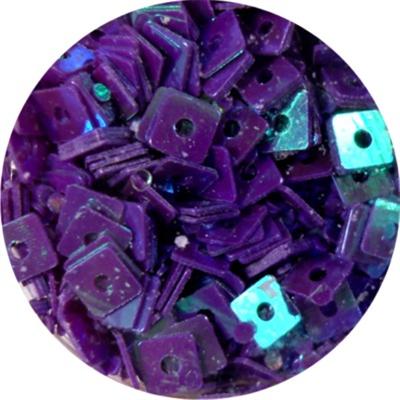 Square Glitter Purple