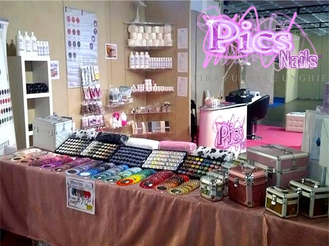 Stand Pics Nails Fiera di Cagliari