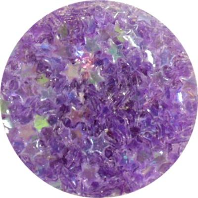 Stars Glitter Purple