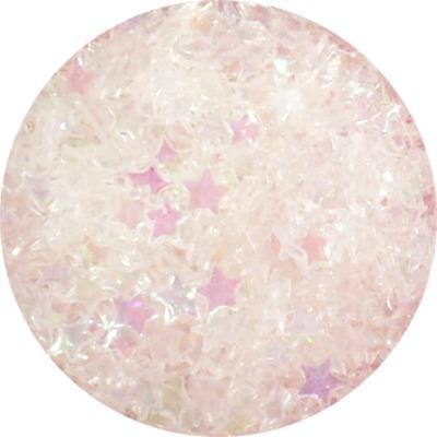 Stars Glitter White