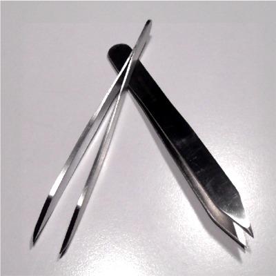 Steel Eyebrows Tweezers Tip to Tip | Pics Nails