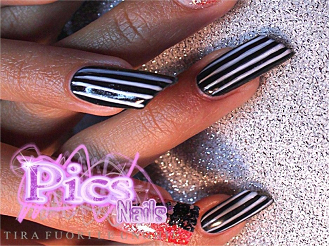 Striped Nails